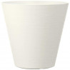 DEROMA Pot de fleurs Save R bianco a réserve d'eau - Coloris blanc - 20cm