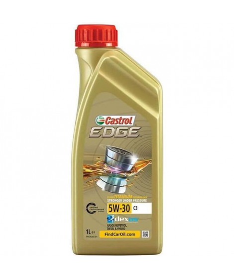 CASTROL Huile-Additif Edge C3 - Synthetique / 5W30 / 1L