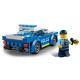 LEGO 60312 City La Voiture de Police, Jouet pour Enfants des 5 ans avec Minifigure Officier, Idée de Cadeau, Série Aventures