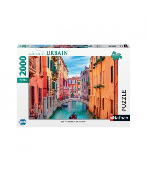 Nathan - Puzzle 2000 pieces - Sur les canaux de Venise