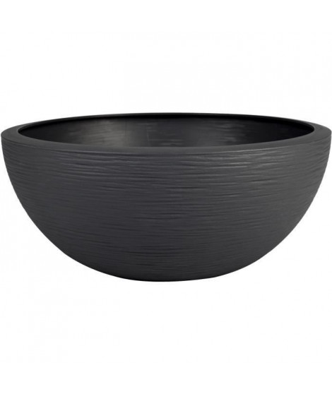 EDA PLASTIQUE - Pot vasque Graphit'Up Ø 40 - 14,9L - Gris anthracite