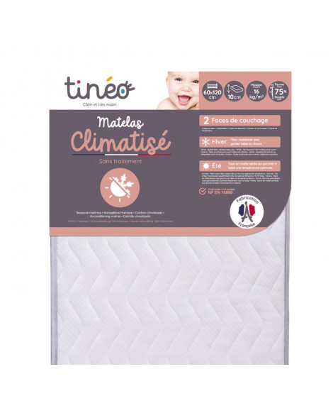 TINEO Matelas climatisé 60x120x10