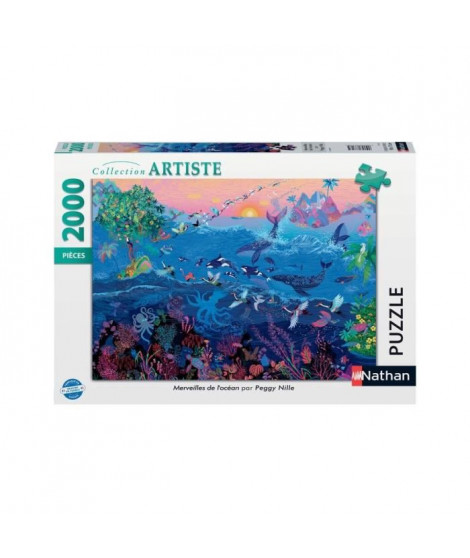 Nathan - Puzzle 2000 pieces - Merveilles de l'océan / Peggy Nille