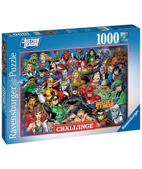 Ravensburger - Puzzle 1000 pieces - DC Comics (Challenge Puzzle)