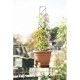 PoeTIC - Pot My City Garden rond 50 terre cuite - Ø49,6 x H39,2 cm 40L