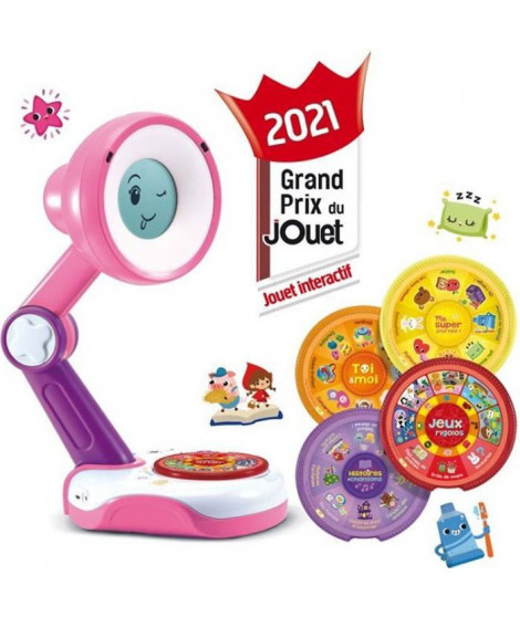 VTECH - Funny Sunny, Mon Compagnon Interactif Rose