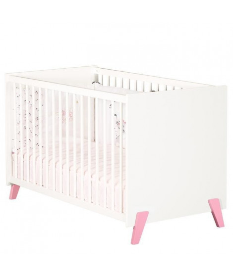 Babyprice - JOY ROSE - Lit Bébé 120 x 60