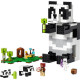 LEGO Minecraft 21245 Le Refuge Panda, Jouet de Maison, avec Figurines Animaux et Squelette