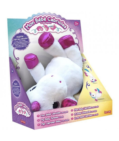 Mon Bébé Cabrioles - Lulu La Licorne - Peluche a Fonction - Des 2 ans - Lansay