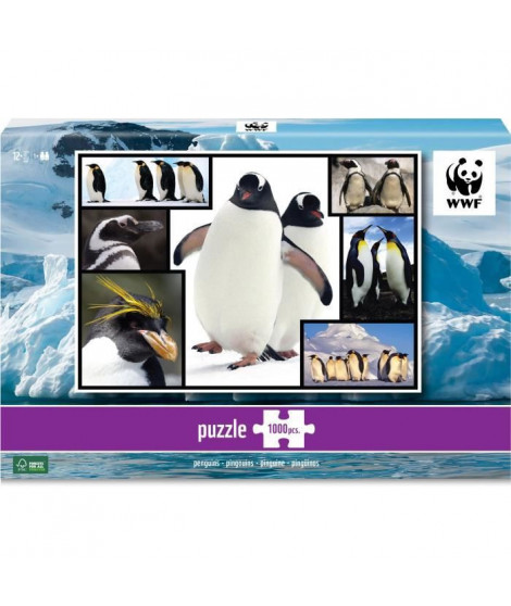 WWF Puzzle 1000 pieces Pingouins