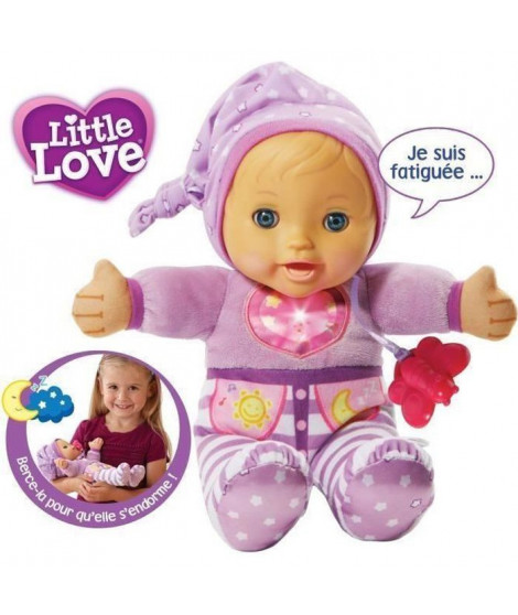 VTECH - Little Love - Mon Bébé a Bercer - Poupée Interactive