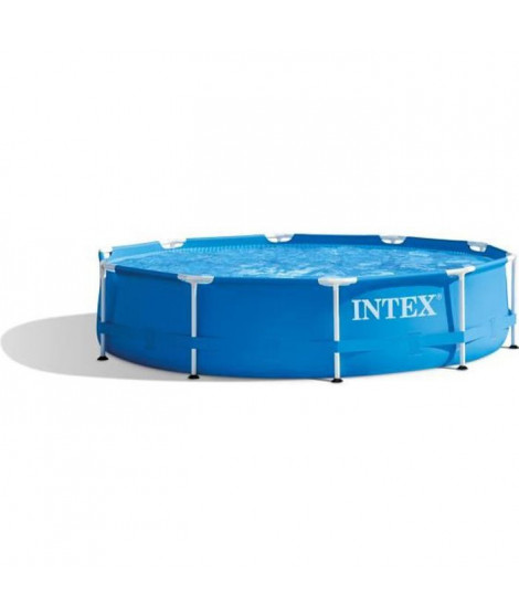 Kit Piscine hors sol tubulaire INTEX - Frame - 304,8 x 76,2 cm - Ronde