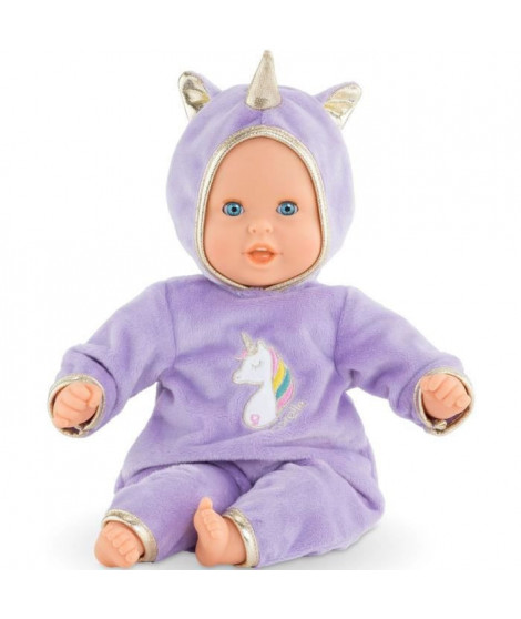 COROLLE - Mon Premier Poupon - Bébé Calin Licorne - 30cm - des 18 mois