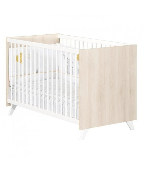 Babyprice - SCANDI NATUREL - Lit Bébé 120 x 60