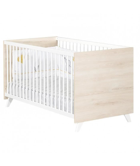 Babyprice - SCANDI NATUREL - Lit Evolutif Little Big Bed 140x70