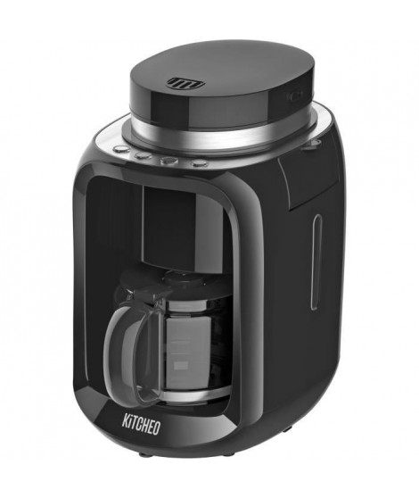 KITCHEO CK71B - Cafetiere avec broyeur a café - 600 W