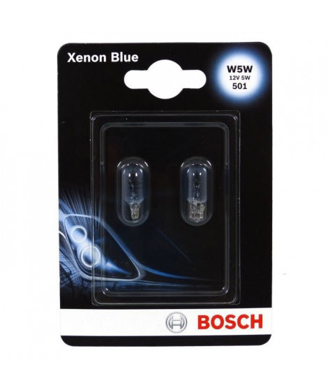 BOSCH Ampoule Xenon Blue 2 W5W 12V 5W