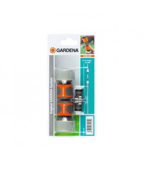 GARDENA Nécessaire d'arrosage  Adapté tuyau Ø19mm  Fixation en 1 clic  Kit complet  Garantie 5 ans (18284-26)