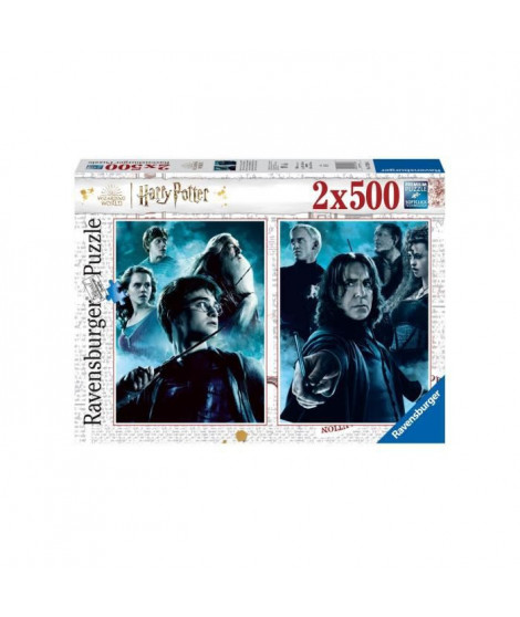 Puzzle 2x500 pieces - Harry Potter et le Prince de Sang Melé - Puzzle adultes Ravensburger - Des 10 ans - 17265