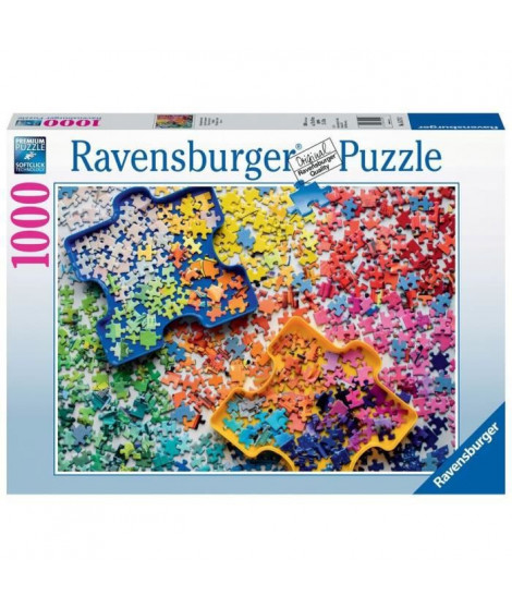 Ravensburger - Puzzle 1000 pieces - La palette du puzzleur