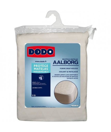 DODO Protege matelas Aalborg - Matelassé et imperméable - 160x200 cm