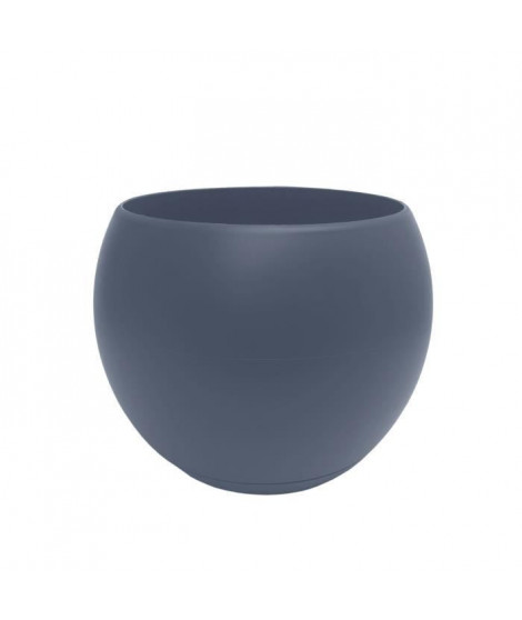 PoeTIC - Coupe Lune Ø 24 cm avec souCoupe clipsée - bleu jean