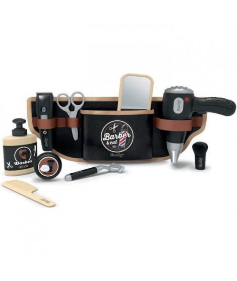 Smoby Barber & cut - Ceinture de barbier coiffeur, réglable - des 3 ans