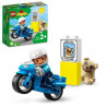 LEGO 10967 DUPLO La Moto De Police, Jouet Pour les Enfants de 2 Ans et Plus, Développement De La Motricité Fine