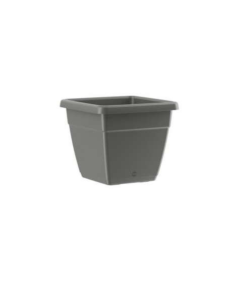 PoeTIC - Pot de fleur Bac My City Garden carré 30 granite - 29,6 x 29,6 x 25,6 cm - 13L