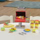 PLAY-DOH - Kitchen Creations - Le roi du grill avec 6 Pots de pâte atoxique aux couleurs variées - pour enfants - des 3 ans