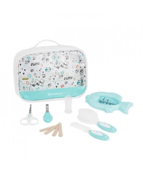 Trousse de soin Plouf avec 7 Accessoires pour bébé