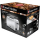 RUSSELL HOBBS 24080-56 Toaster Grille Pain Adventure, Cuisson Uniforme, Contrôle Brunissage, Chauffe Viennoiserie - Acier Brossé