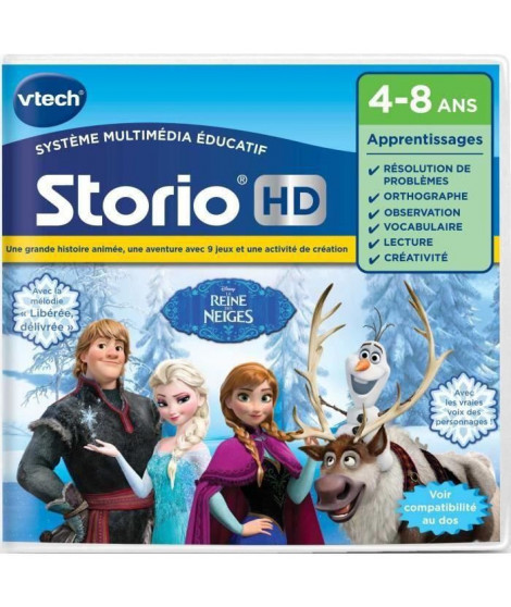 VTECH - Jeu Éducatif Storio - La Reine Des Neiges