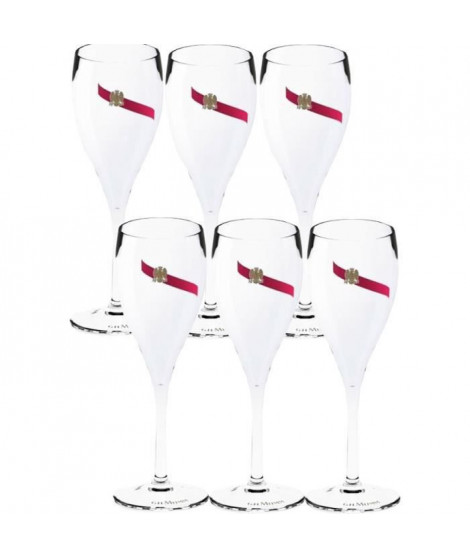 Boîte de 6 Flûtes Mumm 16 cl