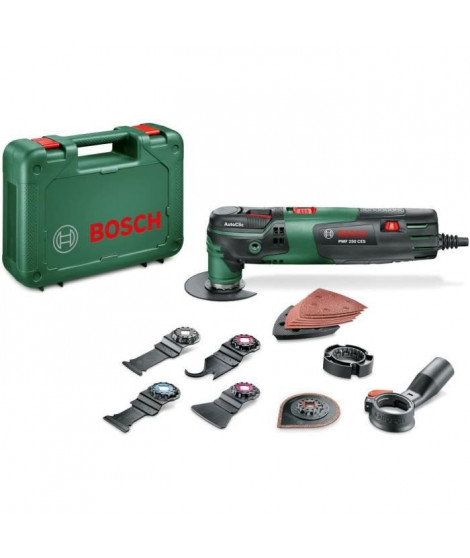 BOSCH Outil multifonction PMF 250 CES Set