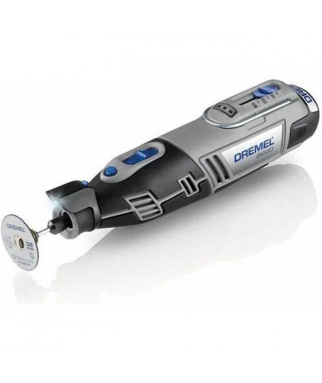 Dremel 8220 - Outil Rotatif Multifonction Sans-fil 12V (Livré avec 1 Adaptation et 5 Accessoires, Vitesse 5.000-35.000 tr/min)