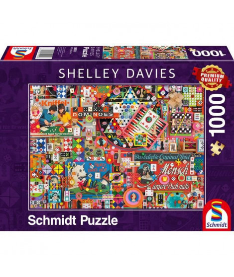 Puzzle - SCHMIDT SPIELE - Jeux de société vintage - 1000 pieces