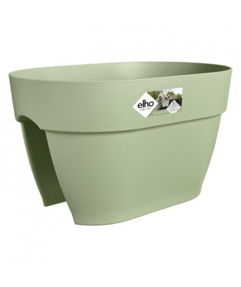 ELHO - Pot de fleurs -  Vibia Campana Flower Bridge 40 - Vert Pistache - Balcon extérieur - L 26 x W 39 x H 22 cm