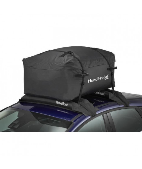 HANDIWORLD HandiHoldall 400 Litres - Coffre de toit souple - Pliable - Etanche - Noir
