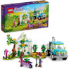 LEGO 41707 Friends Le Camion Planteur d'Arbres, Jouet, Jardinage Écologique, Camion Électrique, Filles et Garçons Des 6 Ans