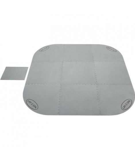 BESTWAY Tapis de sol pour spa carré ou rond Lay-Z-Spa 216 x 216 cm