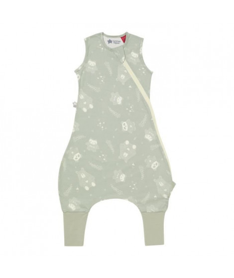 Tommee Tippee - Gigoteuse a Jambes Steppee, vert sauge, Tissu Doux et Riche en Coton - 1.0 TOG - 18-36 mois