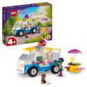 LEGO 41715 Friends Le Camion de Glaces, Jouet a Construire avec Figurines Chien, Véhicule et Mini-Poupées Dash et Andrea, des…