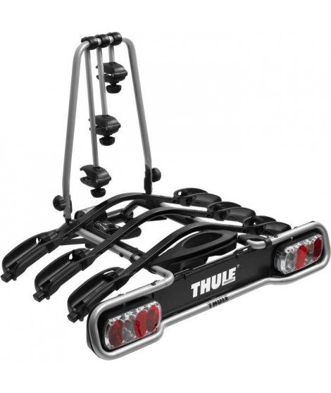 THULE - Porte-vélos pour 3 vélos - EuroRide - Plateforme sur boule d'attelage - 13 broches