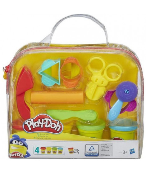 PLAY-DOH - Mon Premier Kit avec 4 Pots de Pâte a modeler