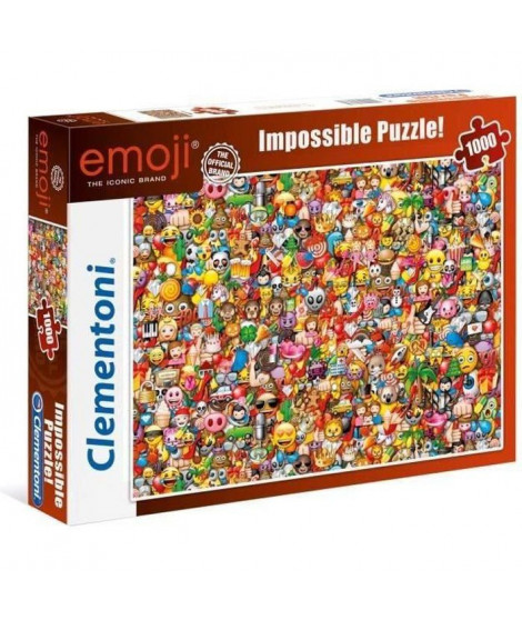 Clementoni - Impossible 1000 pieces - Emoji