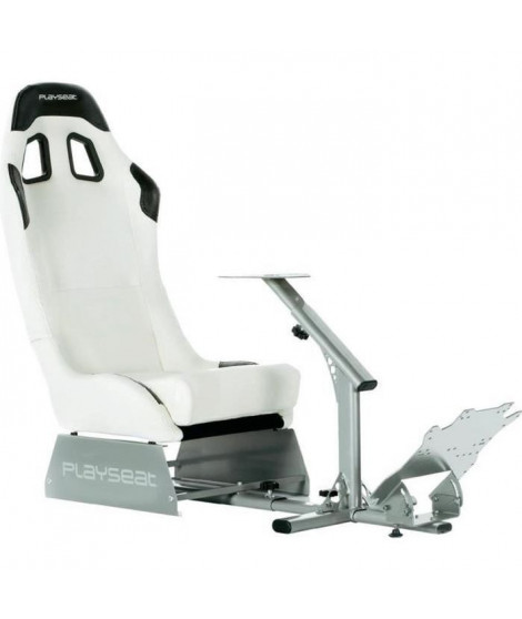 PLAYSEAT Siege simulation automobile EVOLUTION - Simili-cuir - Blanc