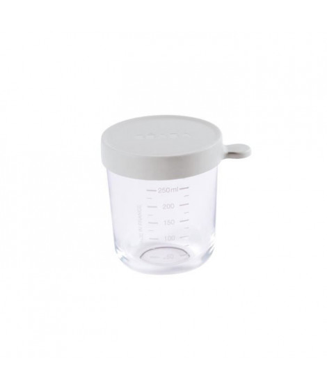 BEABA Portion Conservation Repas Bébé/Verre Extra Résistant250 ml light mist