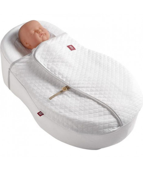 RED CASTLE Couverture bébé Cocoonacover 2,5 tog Blanc Feuilles