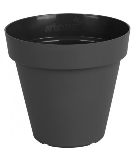 POT CAPRI 40CM ANTHRACITE